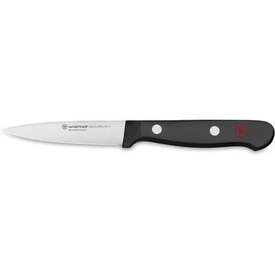 Couteau Gourmet Wüsthof pour Légumes - 8cm - Acier Inox - Noir & Argent Couteau Gourmet Wüsthof pour Légumes - 8cm - Acier Inox - Noir & Argent