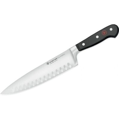 Couteau de Chef Wüsthof Classique 20cm - Forgé, Ondulé, Polyvalent Couteau de Chef Wüsthof Classique 20cm - Forgé, Ondulé, Polyvalent