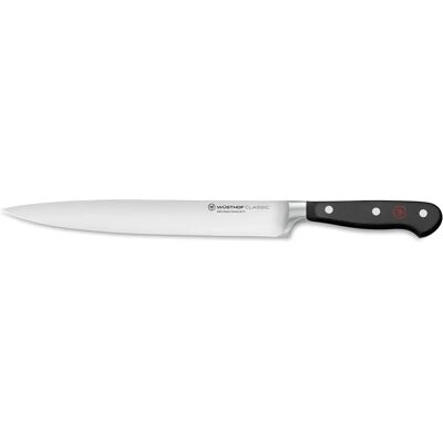 Wüsthof Classic Couteau 23cm - Acier inoxydable, Manche ergonomique, Tranchant précis Wüsthof Classic Couteau 23cm - Acier inoxydable, Manche ergonomique, Tranchant précis