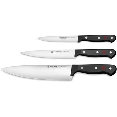 Ensemble de 3 Couteaux Gourmet Wüsthof - Ustensiles de Cuisine Ensemble de 3 Couteaux Gourmet Wüsthof - Ustensiles de Cuisine