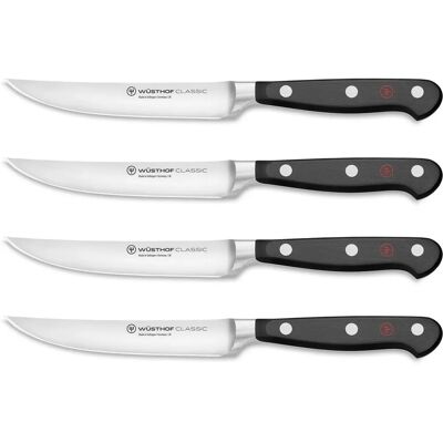 Wüsthof Classic Steakmesser-Set - 4 Messer Wüsthof Classic Steakmesser-Set - 4 Messer