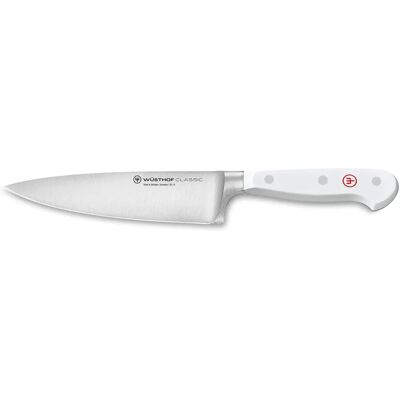 Wüsthof Classic White Kochmesser - Edelstahl - 16cm Klinge - Küchenmesser Wüsthof Classic White Kochmesser - Edelstahl - 16cm Klinge - Küchenmesser