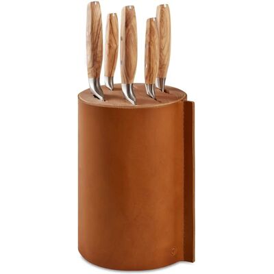Wüsthof Amici 1091370501 5-teiliges Messerset - Braun Wüsthof Amici 1091370501 5-teiliges Messerset - Braun