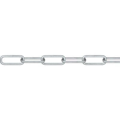 Dörner + Helmer 171834G Stahlkette - 30m - Runde Glieder Industrie-Kette Dörner + Helmer 171834G Stahlkette - 30m - Runde Glieder Industrie-Kette