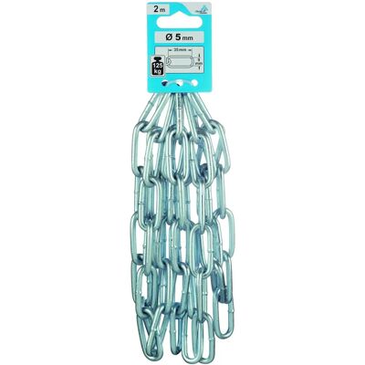 Dorner + Helmer Catena d'acciaio zincato - 2m, Resistente Dorner + Helmer Catena d'acciaio zincato - 2m, Resistente