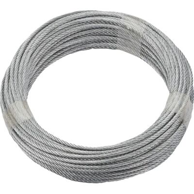 Dörner + Helmer Drut stalowy - 3mm 10m Odporne na warunki pogodowe EN12385 Dörner + Helmer Drut stalowy - 3mm 10m Odporne na warunki pogodowe EN12385