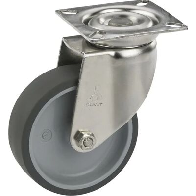 Dörner+helmer 770160 Drehbare Rad mit TPE-Belag - Rollen Dörner+helmer 770160 Drehbare Rad mit TPE-Belag - Rollen