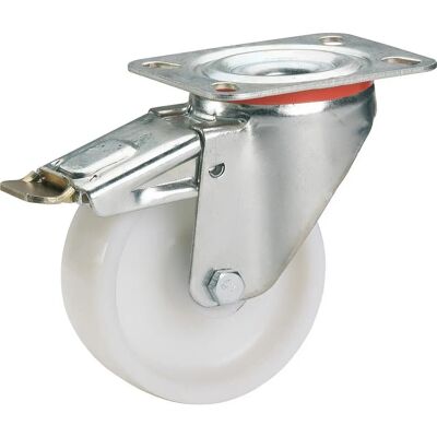 dörner + helmer 728551 Weisse Drehbares Rad - Rollen dörner + helmer 728551 Weisse Drehbares Rad - Rollen
