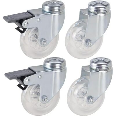 Dörner + Helmer - 4506551 - 75 mm - 50 kg - Roulette pivotante - Publicité Dörner + Helmer - 4506551 - 75 mm - 50 kg - Roulette pivotante - Publicité