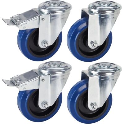 dörner + helmer 450658 Blau Gummirolle - Roulette wheel dörner + helmer 450658 Blau Gummirolle - Roulette wheel
