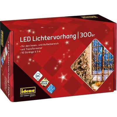 Idena - 3,0 x 3,0 m LED Lichtervorhang Idena - 3,0 x 3,0 m LED Lichtervorhang