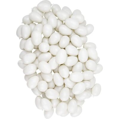 Œufs en Plastique Blanc Idena 100 pièces - Décoration de Pâques Œufs en Plastique Blanc Idena 100 pièces - Décoration de Pâques