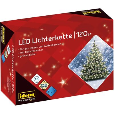Idena 120er LED Lichterkette zielona 20,0 m - Łańcuch świateł LED Idena 120er LED Lichterkette zielona 20,0 m - Łańcuch świateł LED