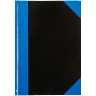 Idena 542901 - Cahier A5, 96 pages, couverture rigide, bleu/noir - Cahier - Publicité Idena 542901 - Cahier A5, 96 pages, couverture rigide, bleu/noir - Cahier - Publicité