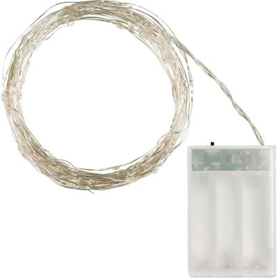 IDENA 31824 - Warm White LED String Lights - Binnengebruik IDENA 31824 - Warm White LED String Lights - Binnengebruik