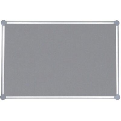 MAUL Quadro de tecido 1800x900mm Cinza - Quadro de fixação MAUL Quadro de tecido 1800x900mm Cinza - Quadro de fixação