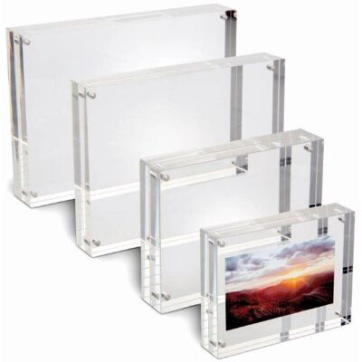 Maul 1954705 Picture Frame - Magnetic, Transparent, 11.5x9 cm Maul 1954705 Picture Frame - Magnetic, Transparent, 11.5x9 cm