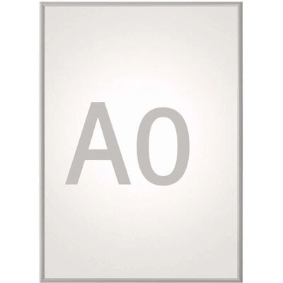 Maul Silber Faltbarer A0 Bilderrahmen - Professionelle Präsentation Maul Silber Faltbarer A0 Bilderrahmen - Professionelle Präsentation