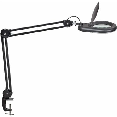 MAUL 8263490 Vergrößerungslampe - Metall, 3 Dioptrien Glaslinse, Drehbar MAUL 8263490 Vergrößerungslampe - Metall, 3 Dioptrien Glaslinse, Drehbar