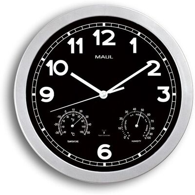 Maul Modello 9059095 Orologio da Parete Nero - Orologio da Parete Maul Modello 9059095 Orologio da Parete Nero - Orologio da Parete