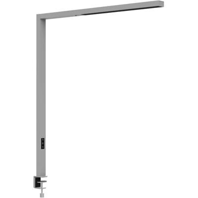 Luminária de mesa LED MAULsirius prateada com sensor Luminária de mesa LED MAULsirius prateada com sensor