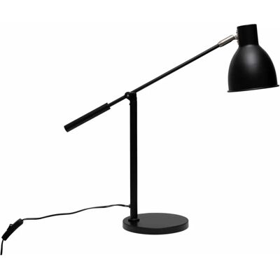 MAUL Schwarze Finja Tischlampe - Verstellbare E27 LED Schreibtischlampe MAUL Schwarze Finja Tischlampe - Verstellbare E27 LED Schreibtischlampe
