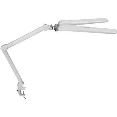 MAUL Blanco Craft Duo Lámpara de Escritorio LED - Luz para Trabajos Finos MAUL Blanco Craft Duo Lámpara de Escritorio LED - Luz para Trabajos Finos