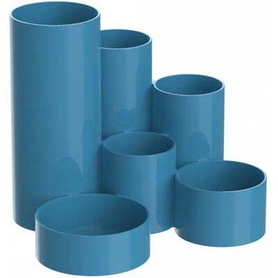 Maul 4115532 Pennenbak - 6 vakken - Blauw Maul 4115532 Pennenbak - 6 vakken - Blauw
