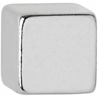 Aimant cube en néodyme Maul - 10x10x10mm, 10 pièces, Argent, Tableau blanc & Verre - Publicité Aimant cube en néodyme Maul - 10x10x10mm, 10 pièces, Argent, Tableau blanc & Verre - Publicité