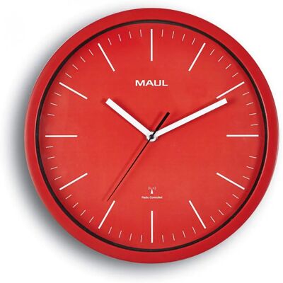 MAUL 9053425 Fali/Íróasztali óra - Rádióvezérelt, Piros MAUL 9053425 Fali/Íróasztali óra - Rádióvezérelt, Piros