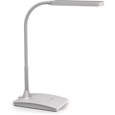 MAUL Model 8201795 Zilveren dimbare bureaulamp MAUL Model 8201795 Zilveren dimbare bureaulamp