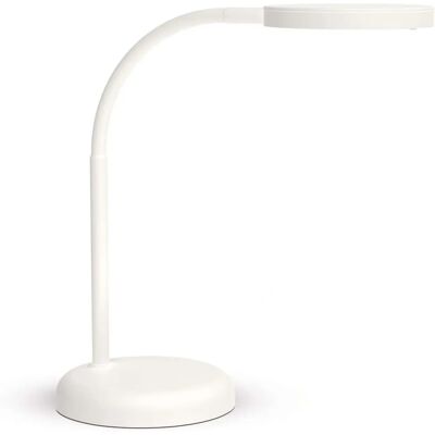 Lampe de bureau LED MAUL 8200602 Blanche avec bras réglable Lampe de bureau LED MAUL 8200602 Blanche avec bras réglable