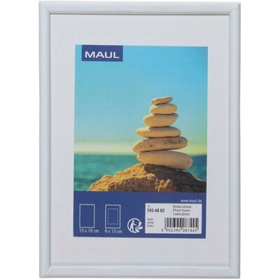 Maul 1934802 Witte Fotolijst - MDF, Plastic, 13x18 cm Maul 1934802 Witte Fotolijst - MDF, Plastic, 13x18 cm