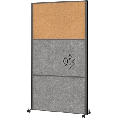 Mur acoustique MAUL - Réduction du bruit - 100x182cm Mur acoustique MAUL - Réduction du bruit - 100x182cm