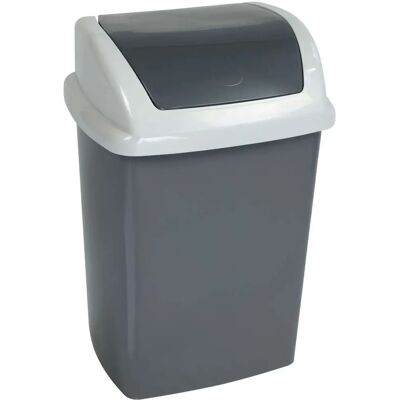 Maul MAULswing - Rechteckiger Mülleimer - 10 L - Robustes Plastik Maul MAULswing - Rechteckiger Mülleimer - 10 L - Robustes Plastik