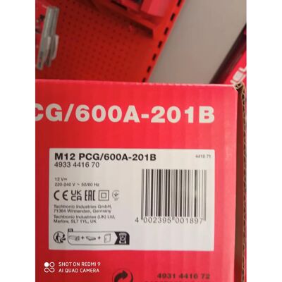 Milwaukee M12 Silikonspruta 600 ml - 1780N, 12 V Milwaukee M12 Silikonspruta 600 ml - 1780N, 12 V