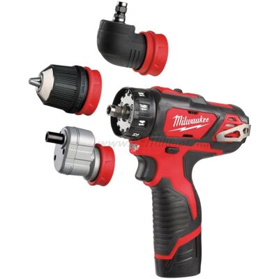 Milwaukee M12 BDDXKIT-202C Kompakte Akku-Bohrmaschine - 2 Akkus Milwaukee M12 BDDXKIT-202C Kompakte Akku-Bohrmaschine - 2 Akkus