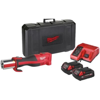 Milwaukee M18 Kompakt Rohrpressgerät - 108mm, 2 Akkus Milwaukee M18 Kompakt Rohrpressgerät - 108mm, 2 Akkus