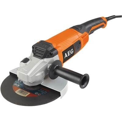 Meuleuse AEG WS 22-230 E - Puissante 2200W, 230mm, 6600 RPM - Publicité Meuleuse AEG WS 22-230 E - Puissante 2200W, 230mm, 6600 RPM - Publicité