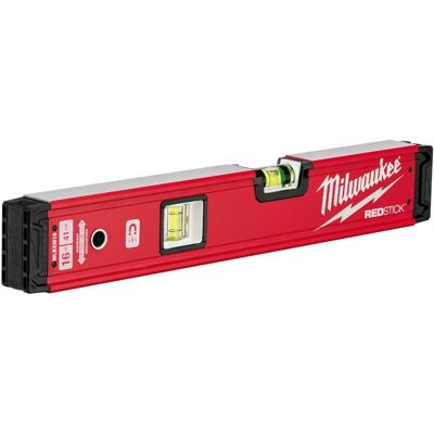 Nivel Milwaukee Redstick Backbone - Magnético, 40cm, Duradero Nivel Milwaukee Redstick Backbone - Magnético, 40cm, Duradero
