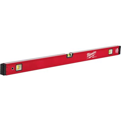 Milwaukee Rote Wasserwaage - 100cm - Metallrahmen Milwaukee Rote Wasserwaage - 100cm - Metallrahmen