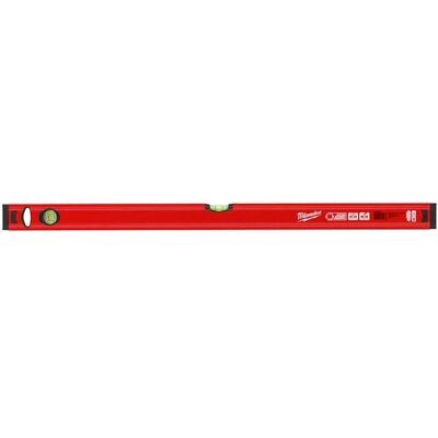 Nivel de Burbuja Milwaukee Redstick Slim - 80cm, Rojo/Negro Nivel de Burbuja Milwaukee Redstick Slim - 80cm, Rojo/Negro