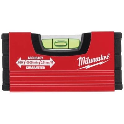 Milwaukee Minibox Level 10cm - Shockproof Compact Level Milwaukee Minibox Level 10cm - Shockproof Compact Level