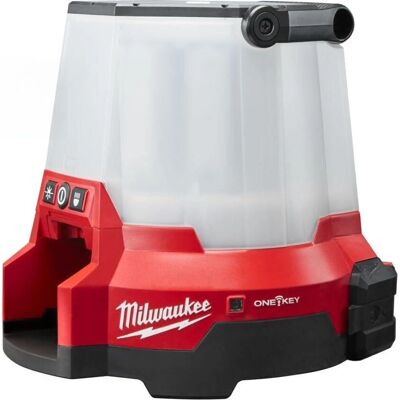 Lampada da lavoro LED Milwaukee M18 - IP54, Ibrido AC/DC Lampada da lavoro LED Milwaukee M18 - IP54, Ibrido AC/DC