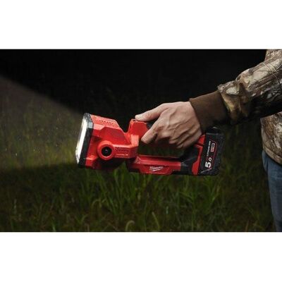 Milwaukee M18SLED-0 LED Sökelys - 1250 Lumen - IP54 Milwaukee M18SLED-0 LED Sökelys - 1250 Lumen - IP54