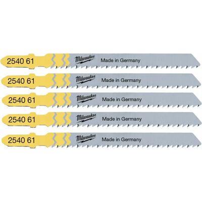 Milwaukee T101B Hochkohlenstoff Holzsägeblätter Packung 5 Milwaukee T101B Hochkohlenstoff Holzsägeblätter Packung 5