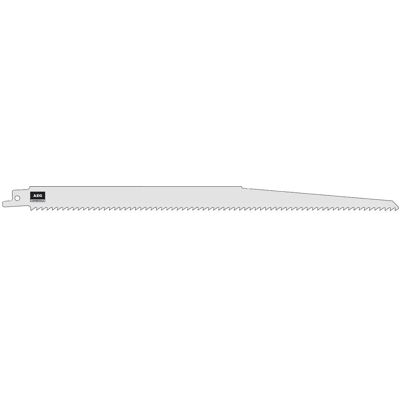 Ensemble de 2 lames pour scie sabre AEG - 300mm - Coupe rapide Ensemble de 2 lames pour scie sabre AEG - 300mm - Coupe rapide