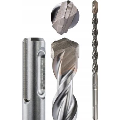 Utensili a percussione SDS-Plus Milwaukee 12mm x 210mm - Tipo di Trapano Utensili a percussione SDS-Plus Milwaukee 12mm x 210mm - Tipo di Trapano
