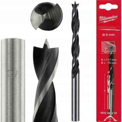 Milwaukee Träborr - 8 x 120 mm Milwaukee Träborr - 8 x 120 mm