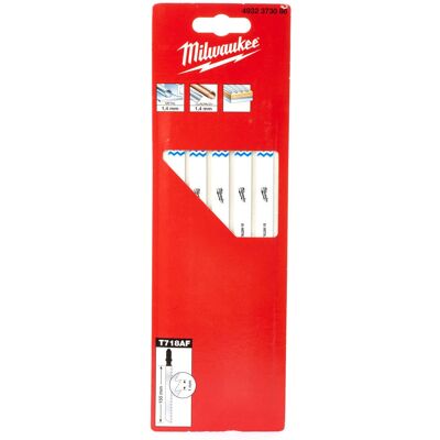Milwaukee T718AF Universelles Dekupiersägeblatt - Dekupiersägeblätter Milwaukee T718AF Universelles Dekupiersägeblatt - Dekupiersägeblätter